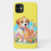 かわいい子犬 Case-Mate iPhoneケース (裏面)