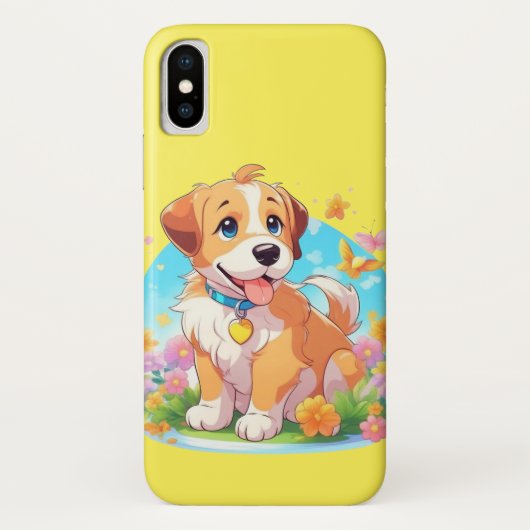 かわいい子犬 Case-Mate iPhoneケース (裏面)