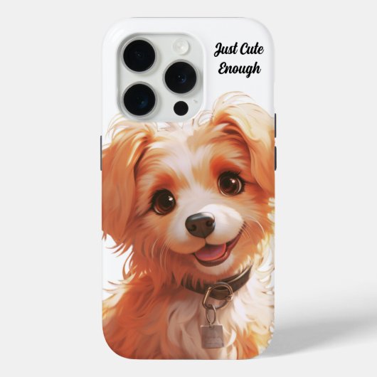 かわいい子犬 Case-Mate iPhoneケース (裏面)