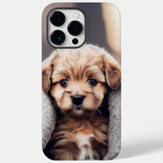 かわいい子犬 Case-Mate iPhoneケース (裏面)