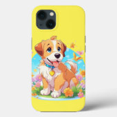 かわいい子犬 Case-Mate iPhoneケース (裏面)