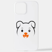 かわいい子犬 iPhoneケース (裏面)
