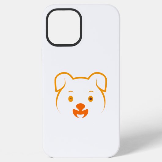 かわいい子犬 iPhoneケース (裏面)