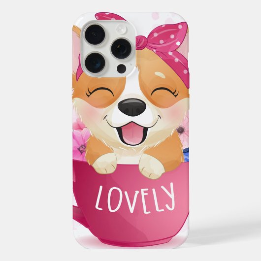かわいい子犬  iPhoneケース