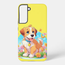 かわいい子犬 SAMSUNG GALAXY S22+ケース