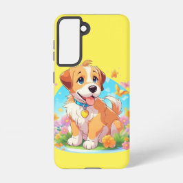 かわいい子犬 SAMSUNG GALAXY S21ケース