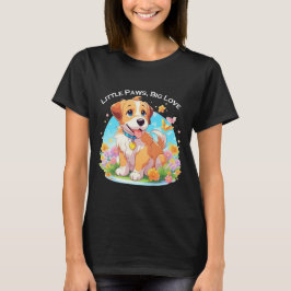 かわいい子犬 Tシャツ