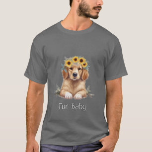 かわいい子犬 Tシャツ