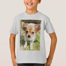 かわいい子犬 Tシャツ