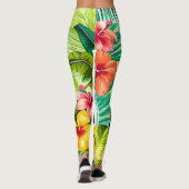 かわいい子犬inパラダイス レギンス (裏面)