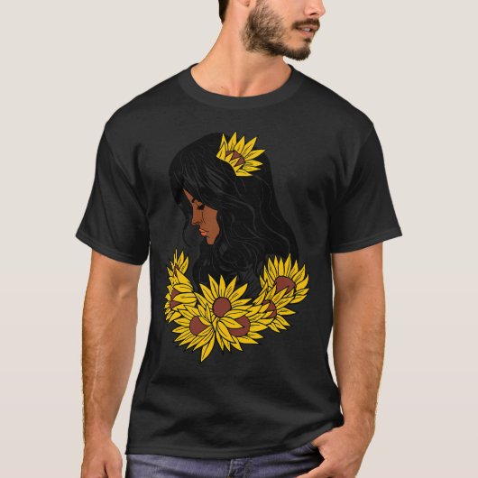 かわいい子狐二匹 Tシャツ (正面)
