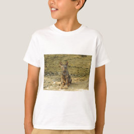 かわいい子狼 Tシャツ