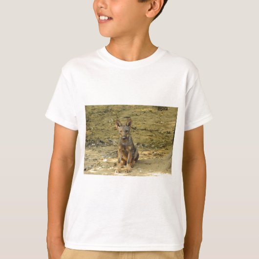 かわいい子狼 Tシャツ (正面)