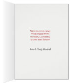 かわいい子猫がクリスマスカードに登場|過去記事 (内側 (右))