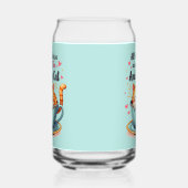 かわいい子猫がティーカップに入ったキュートでほっこりするアート ガラス缶 (右)