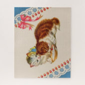 かわいい子猫たち2匹 ジグソーパズル (縦)