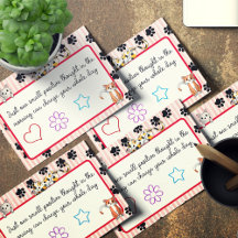 かわいい子猫たち、手のひら付きの美しい赤い色4" x 3"