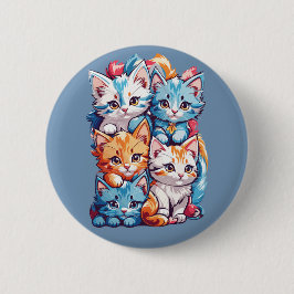 かわいい子猫たち 缶バッジ