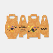かわいい子猫とこうもりキッズハロウィーン フェイバーボックス (折り畳みなし)