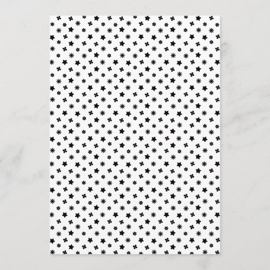 かわいい子猫との子供のすごい誕生日パーティー 招待状 (裏面)