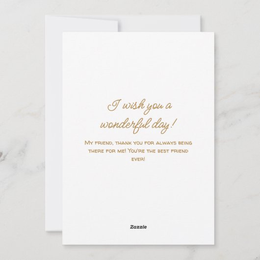 かわいい子猫とハッピーバースデーと面白い母の日 シーズンカード (裏面)