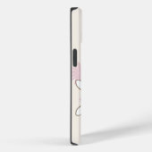 かわいい子猫とバニー動物の友達ガールズキッズ Case-Mate iPhoneケース (裏面 / 右)