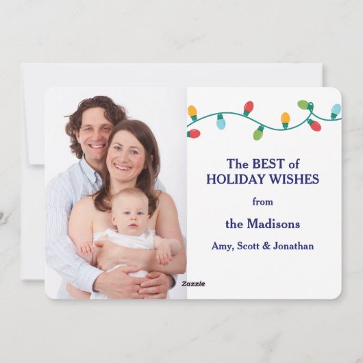 かわいい子猫と子犬の写真テンプレートクリスマス シーズンカード (裏面)