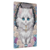 かわいい子猫と花 クリップボード (右)