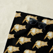 かわいい子猫ねんがねん ビーチタオル (インサイチュ)