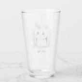 かわいい子猫のちびキャラ タンブラーグラス (裏面)