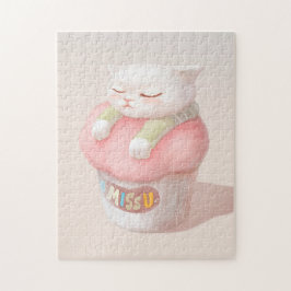 かわいい子猫のカップケーキ ジグソーパズル