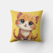 かわいい子猫のクッション クッション (裏面)