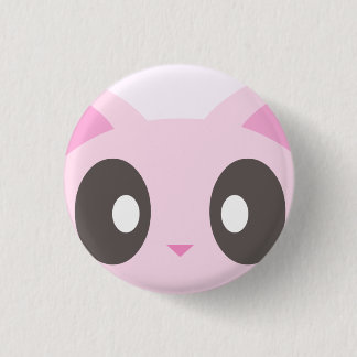 かわいい子猫のクローズアップ 缶バッジ