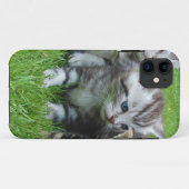 かわいい子猫のグループ Case-Mate iPhoneケース (裏面(横))