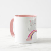 かわいい子猫のコーヒーマグ マグカップ (正面左)