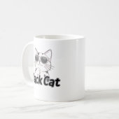 かわいい子猫のコーヒーマグ | 猫好きへの最高のギフト コーヒーマグカップ (正面左)