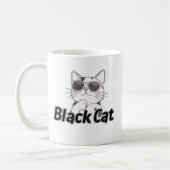 かわいい子猫のコーヒーマグ | 猫好きへの最高のギフト コーヒーマグカップ (左)