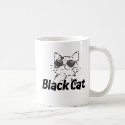 かわいい子猫のコーヒーマグ | 猫好きへの最高のギフト コーヒーマグカップ (右)