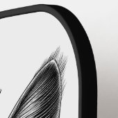 かわいい子猫のスケッチ|過去記事 ピックルボールラケット (左詳細)