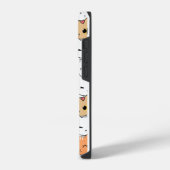 かわいい子猫のスマホケース iPhoneケース (左側面)
