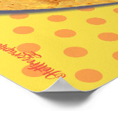 かわいい子猫のポスター4匹の子猫のデザイン ポスター (角)