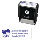 かわいい子猫の動物が眠る セルフインキングスタンプ (インサイチュ)