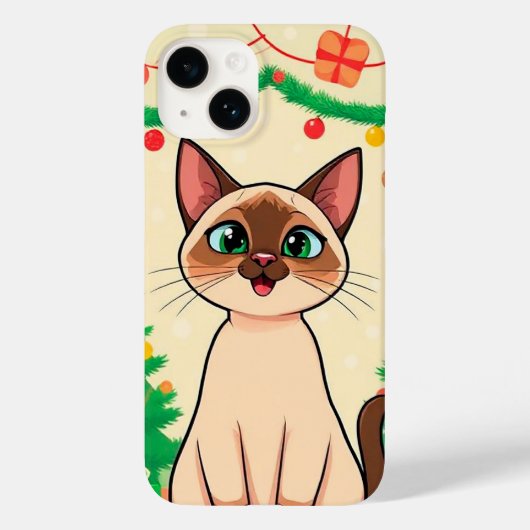 🐱 かわいい子猫の夢 ✨ ふわふわとした猫のファンタジー Case-Mate iPhoneケース (裏面)