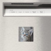 かわいい子猫の庭 マグネット (インサイチュ (食洗機))