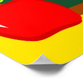 かわいい子猫の教室ポスター ポスター (角)