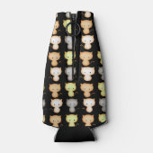 かわいい子猫の柄 ボトルクーラー (裏面)