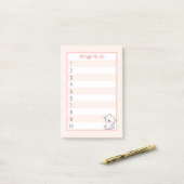 かわいい子猫の楽しいこと ポストイット (デスク上)