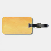 かわいい子猫の猫およびブタ ラゲッジタグ (裏面横)