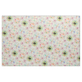 かわいい子猫の猫好きのパターン生地の ファブリック (ファットクウォーター)