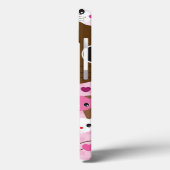 かわいい子猫の背景 Case-Mate iPhoneケース (裏面 / 左)